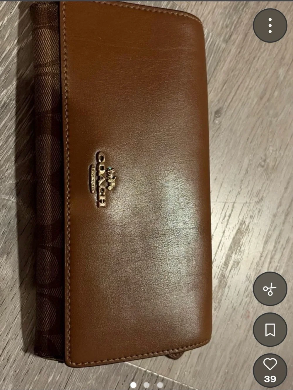 Coach wallet